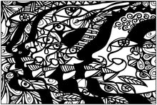 Load image into Gallery viewer, THEIR EYES CRY COLORING PAGE