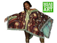 Load image into Gallery viewer, WAIT 4 LUV PONCHO - The Art of Poncho
