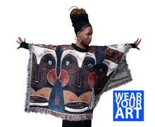 Load image into Gallery viewer, ANCESTRAL SPIRITS #1 PONCHO - The Art of Poncho
