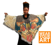 Load image into Gallery viewer, SHEER ESSENCE PONCHO - The Art of Poncho