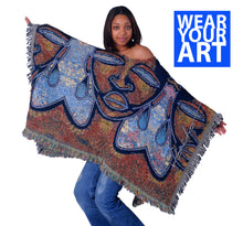 Load image into Gallery viewer, STICK AROUND PONCHO - The Art of Poncho