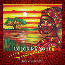 Load image into Gallery viewer, COLOR MY SOUL 2020 CALENDAR - The Art of Poncho