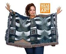 Load image into Gallery viewer, ANCESTRAL SPIRITS #2 PONCHO - The Art of Poncho