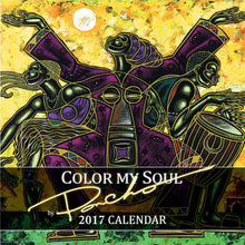 Load image into Gallery viewer, COLOR MY SOUL 2017 CALENDAR - The Art of Poncho