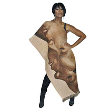 Load image into Gallery viewer, THE SUN PEOPLE SHAWL - The Art of Poncho