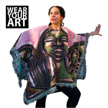 Load image into Gallery viewer, BRIGHTER SIDE OF ME PONCHO - The Art of Poncho