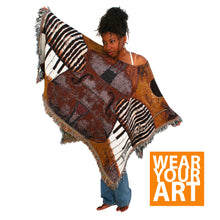 Load image into Gallery viewer, SMOOTH JAZZ PONCHO - The Art of Poncho