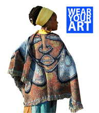 Load image into Gallery viewer, STICK AROUND PONCHO - The Art of Poncho