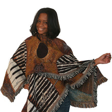 Load image into Gallery viewer, SMOOTH JAZZ WRAP - The Art of Poncho