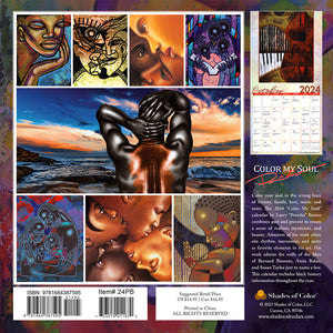 COLOR MY SOUL 2024 CALENDAR - The Art of Poncho