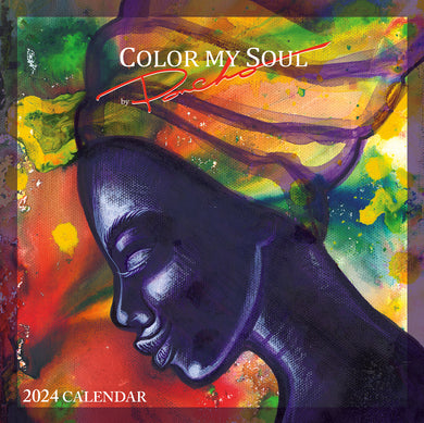 COLOR MY SOUL 2024 CALENDAR - The Art of Poncho