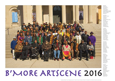 B'MORE ARTSCENE 2016 - The Art of Poncho