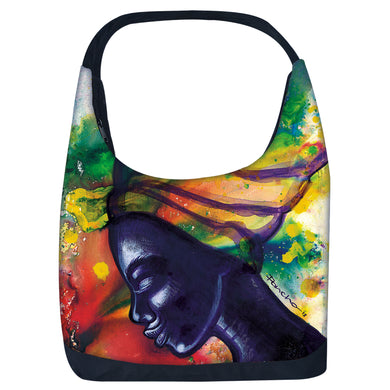 HER RAINBOW HALO II HOBO BAG - The Art of Poncho