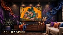 Load image into Gallery viewer, SANKOFA SPIRIT - The Art of Poncho

