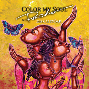 COLOR MY SOUL 2018 CALENDAR - The Art of Poncho
