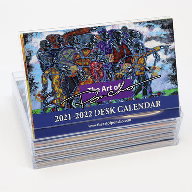 THE ART OF PONCHO DESK CALENDAR - The Art of Poncho