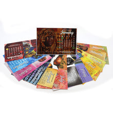 Load image into Gallery viewer, THE ART OF PONCHO DESK CALENDAR - The Art of Poncho
