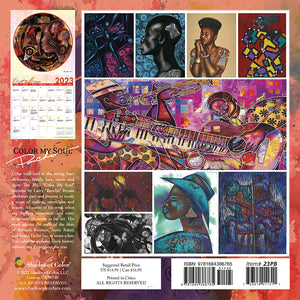 COLOR MY SOUL 2023 CALENDAR - The Art of Poncho