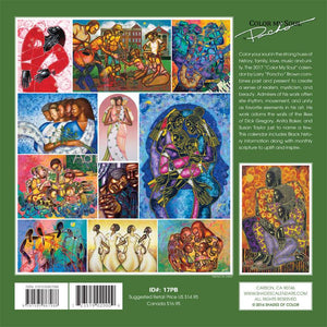 COLOR MY SOUL 2017 CALENDAR - The Art of Poncho
