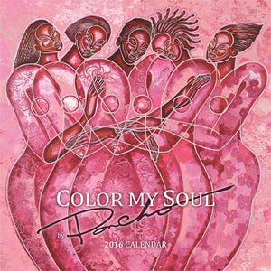COLOR MY SOUL 2016 CALENDAR - The Art of Poncho