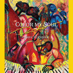 COLOR MY SOUL 2019 CALENDAR - The Art of Poncho