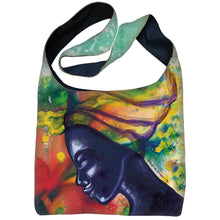 Load image into Gallery viewer, HER RAINBOW HALO II HIPPIE BAG - The Art of Poncho
