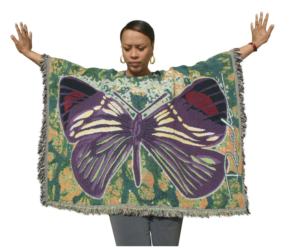 THE BUTTERFLY SERIES #2 PONCHO