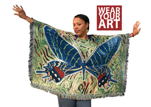 THE BUTTERFLY SERIES #3 PONCHO