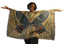 Load image into Gallery viewer, THE BUTTERFLY SERIES #3 PONCHO
