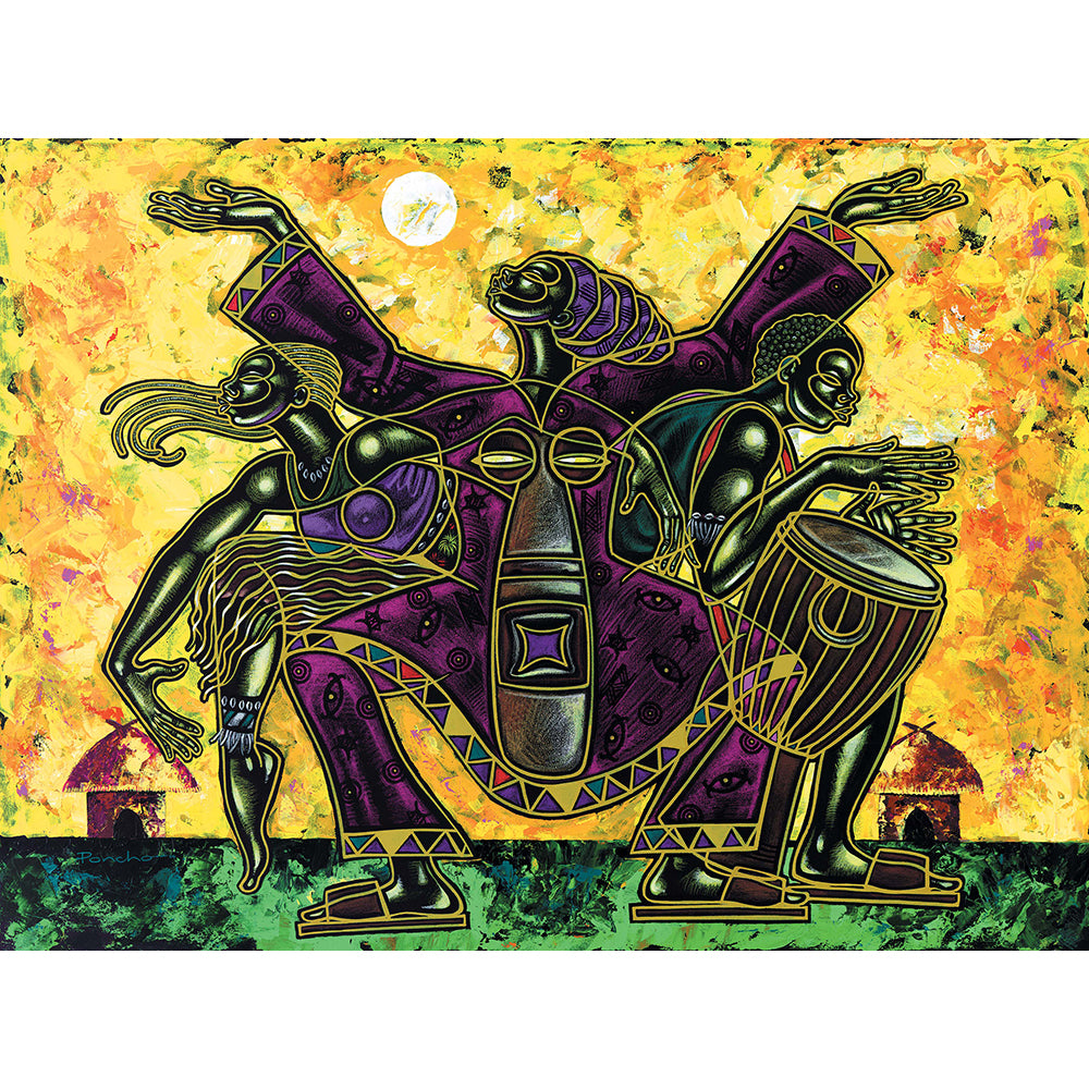 TO THE BEAT OF THE DRUM - The Art of Poncho