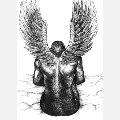 ANGELIC CONTEMPLATION - The Art of Poncho