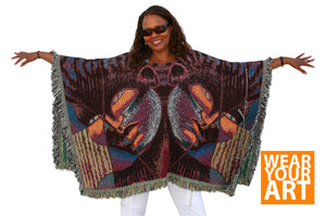 COMPOSITE OF MAN PONCHO