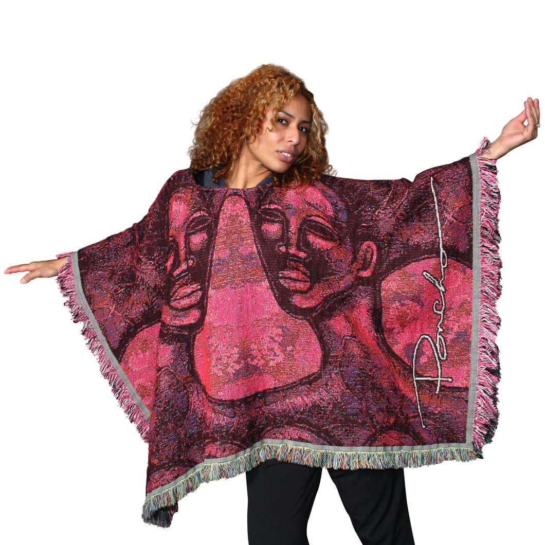 PASSIONATE LADY PONCHO - The Art of Poncho