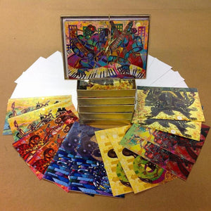RAISING THE ARTS NOTECARDS - The Art of Poncho