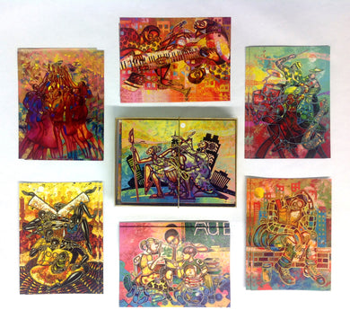 RAISING THE ARTS NOTECARDS - The Art of Poncho